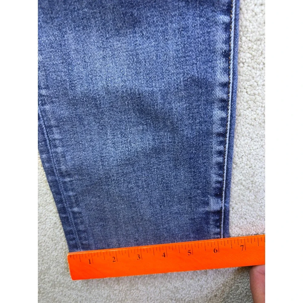 American Eagle Slim Jeans Mens 30x32 Blue Distressed Next Level Airflex Thrashed
